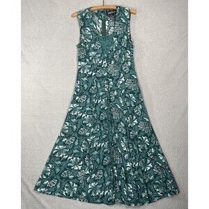Jamie Brooke Maxi Dress Size M Forest Fairy Goblincore Y2K Grunge‎ 90s Lagenlook